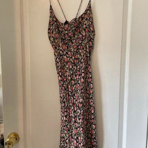 Floral Spaghetti Strap Dress